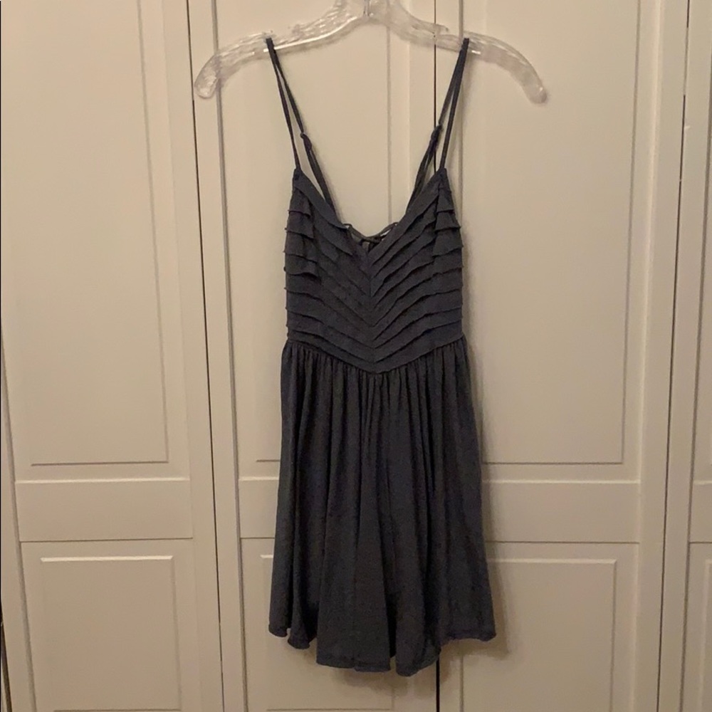 Heather Blue Mini Dress